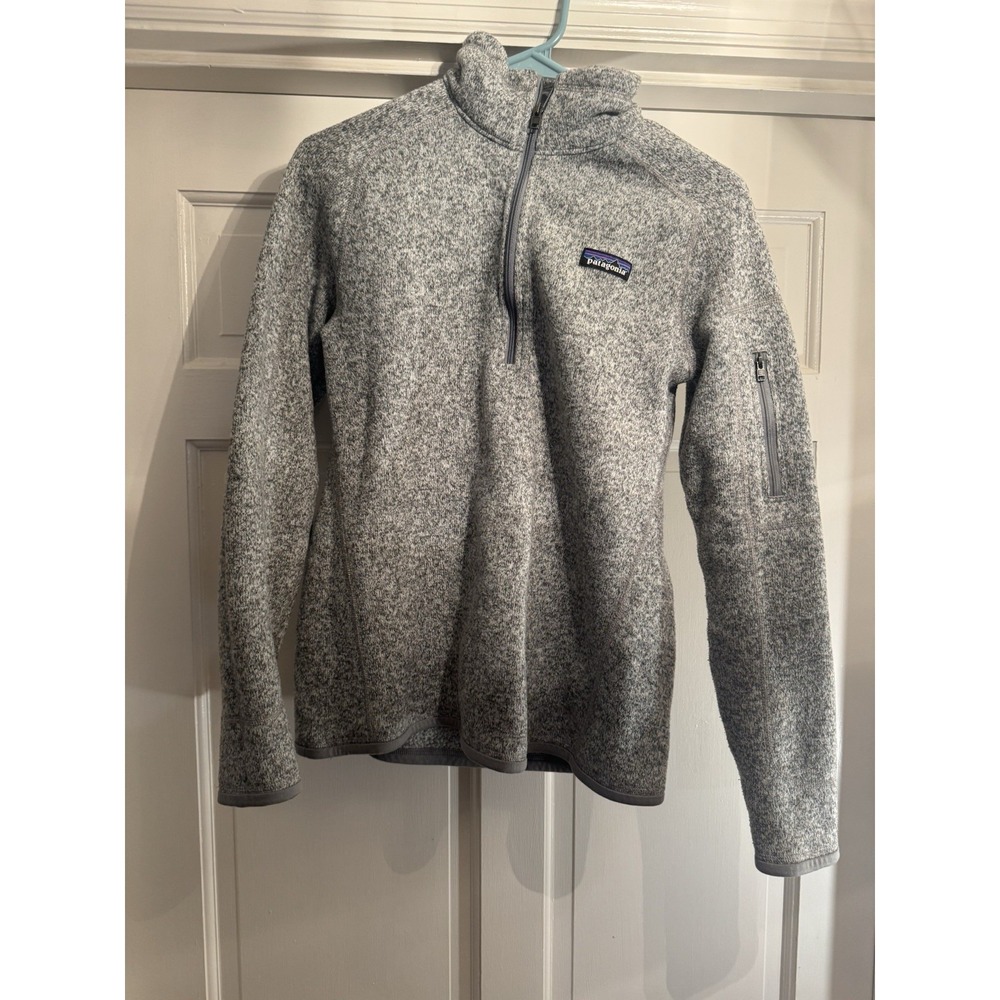 Patagonia Better Sweater Women's 1/4 Quarter Zip Up Pullover Outdoorsy Nature M